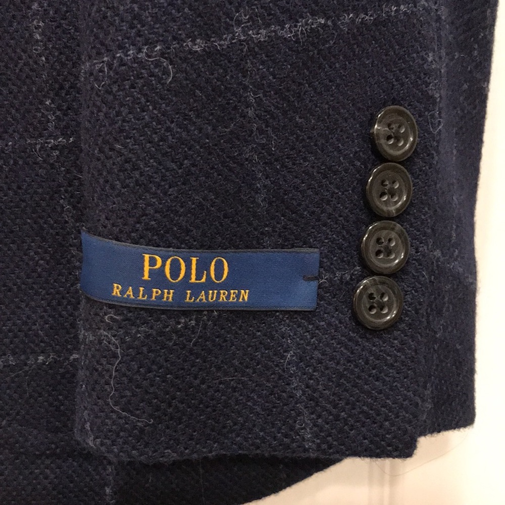 NWT Polo Ralph Lauren men’s navy Blazer 46 R.